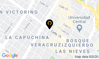 Mapa de Coonavenco Ltda en Bogotá D.C