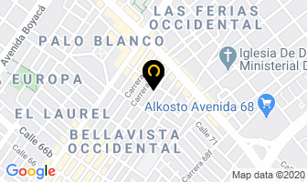 Mapa de Coop Teletaxi en Bogotá D.C