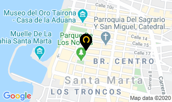 Mapa de Coopdesol Ltda. en Santa Marta