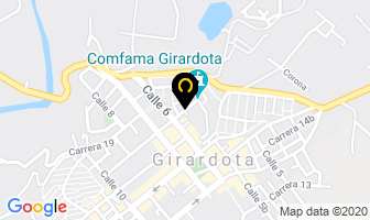 Mapa de Coopeducamos en Girardota