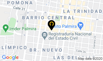 Mapa de Coopensalud en Palmira
