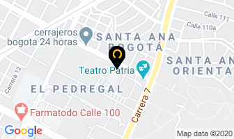 Mapa de Coopensidema en Bogotá D.C