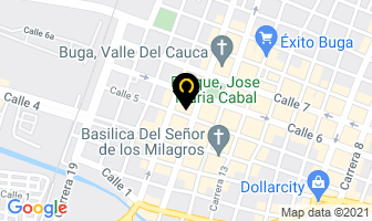 Mapa de Cooperadores Unidos C.t.a en Buga