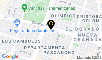 Mapa de Cooperativa Comprometidos Ltda en Cali