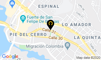 Mapa de Cooperativa Comses en Cartagena