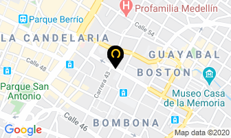 Mapa de Cooperativa Comuna en Medellín