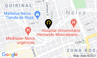 Mapa de Cooperativa De Salud Ltda. en Neiva