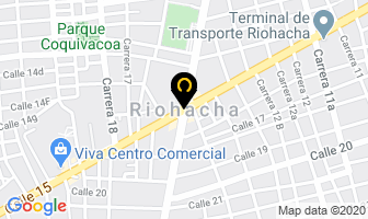 Mapa de Cooperativa De Transporte Cooconosur en Riohacha