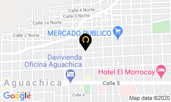 Mapa de Cooperativa De Volqueteros Covonal en Aguachica