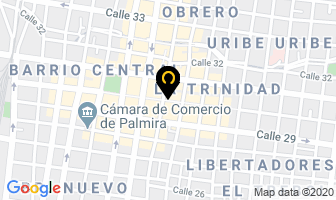 Mapa de Cooperativa Grancoop en Palmira