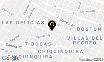Mapa de Cooperativa Multiactiva Jema Servicios en Barranquilla