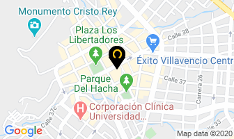 Mapa de Cooperativas Cemunidos en Villavicencio