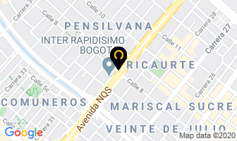 Mapa de Coopintegral en Bogotá D.C