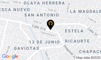 Mapa de Coopmoda en Cartagena