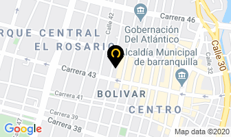 Mapa de Cooprocar en Barranquilla