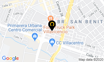 Mapa de Cooprocoll en Villavicencio