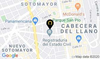 Mapa de Cooprofesionales Ltda en Bucaramanga