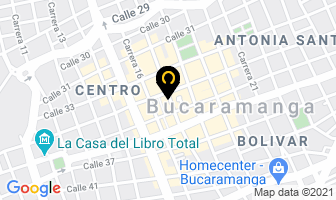 Mapa de Cooprogresan C.t.a en Bucaramanga