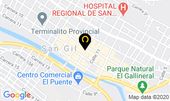 Mapa de Coopronal Ltda en San Gil