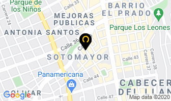 Mapa de Cooprosperar Ltda. en Bucaramanga