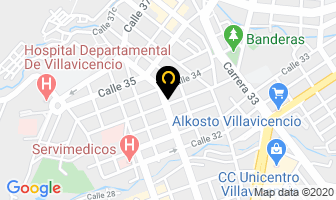 Mapa de Coopsalud Ltda. en Villavicencio