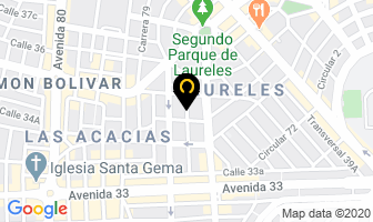Mapa de Coopsana I.p.s. en Medellín