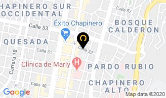 Mapa de Coopsena Ltda en Bogotá D.C