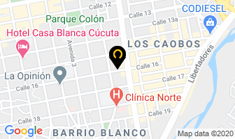 Mapa de Coopserp Cali en Cúcuta