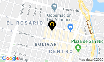 Mapa de Coopserp Cali en Barranquilla