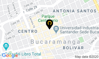 Mapa de Coopserp Cali en Bucaramanga