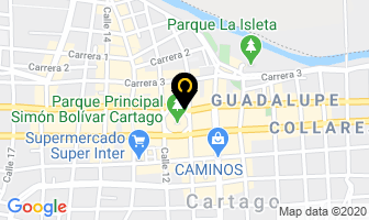 Mapa de Coopserp Cali en Cartago