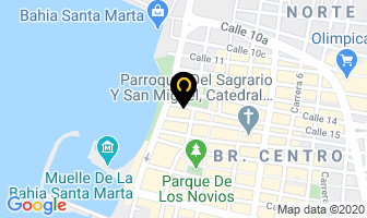 Mapa de Coopserp Cali en Santa Marta