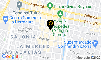 Mapa de Coopserp Cali en Tulua