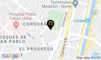 Mapa de Coordinadora De Tanques S.a.s en Medellín