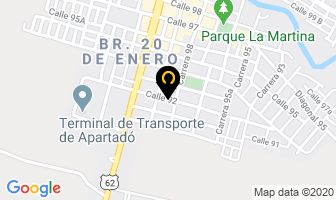 Mapa de Coordinadora Universal & Cia. Ltda. en Apartadó