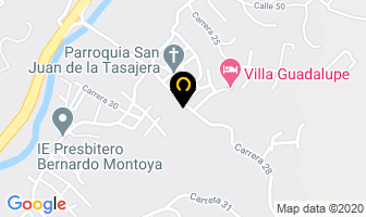 Mapa de Coosertra en Medellín