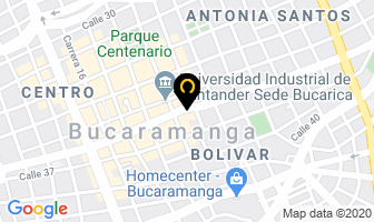 Mapa de Coosocial Ltda. en Bucaramanga