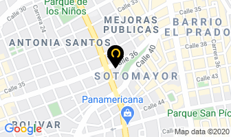Mapa de Cootracolta en Bucaramanga