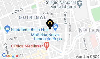 Mapa de Cootradeph en Neiva