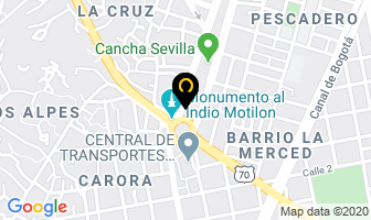 Mapa de Cootransarare Ltda. en Cúcuta