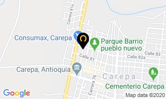 Mapa de Cootransuroccidente en Carepa
