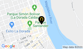 Mapa de Coovezagro en La Dorada