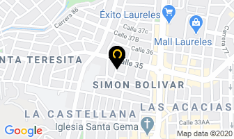 Mapa de Copas Y Diseños en Medellín