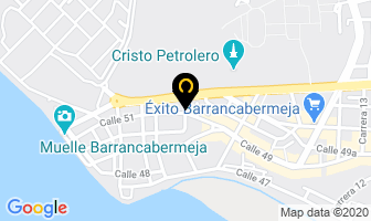 Mapa de Copetrán en Barrancabermeja