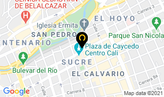 Mapa de Copiamos.com en Cali