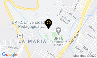 Mapa de Copias De La U en Tunja