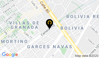 Mapa de Copinitido Canon Ltda. en Bogotá D.C