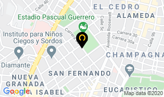 Mapa de Copinsumos en Cali