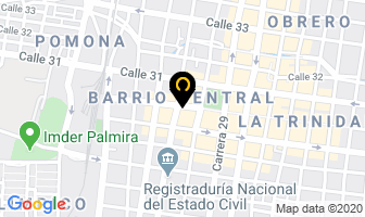 Mapa de Copiservicios Lipibe en Palmira