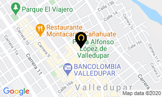Mapa de Copy Cad en Valledupar